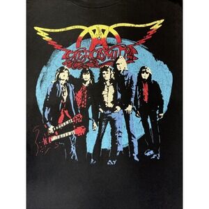 Retro AEROSMITH Rocks XL Long Sleeve Shirt TYLER‎ PERRY HAMILTON KRAMER WHITFORD